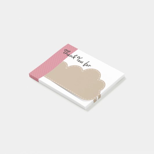 Post-it® Notes de Merci (Incliné)