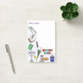 Post-it® Notes de Mitzvah personnalisées - Style 4 (Bureau)