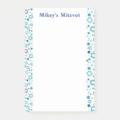 Post-it® Notes de Mitzvah - Stars de marine - Notes (Devant)