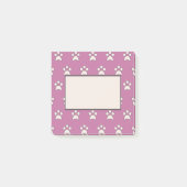 Post-it® Notes de Motif Paw Jouer (Devant)