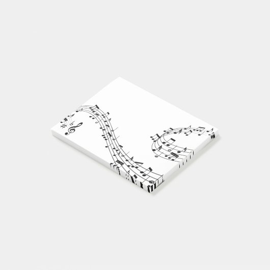 Post-it® Notes de musique (Incliné)
