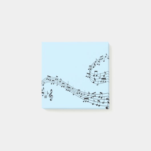 Post-it® Notes de musique (Devant)