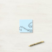 Post-it® Notes de musique (Sur un bureau)