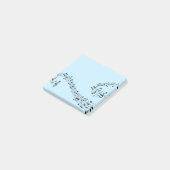 Post-it® Notes de musique (Incliné)