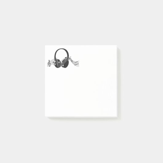 Post-it® Notes de musique (Devant)