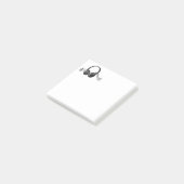 Post-it® Notes de musique (Incliné)