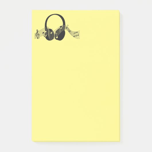Post-it® Notes de musique (Devant)