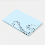 Post-it® Notes de musique (Incliné)
