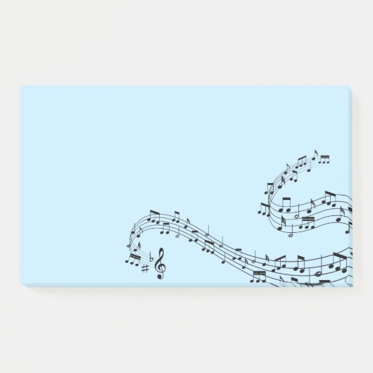 Post-it® Notes de musique (Devant)