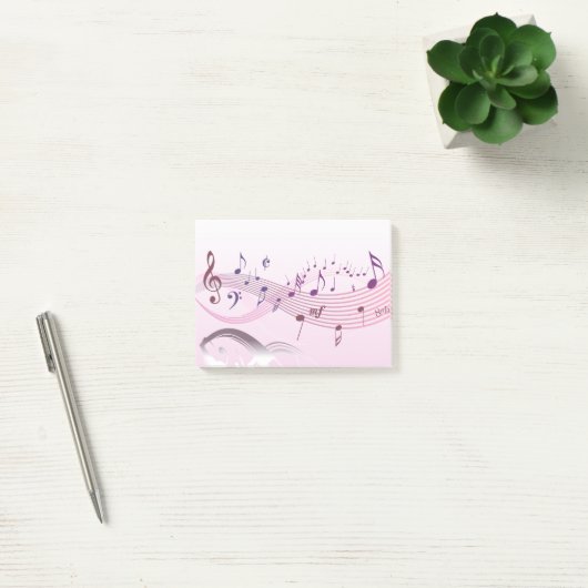 Post-it® notes de musique (Bureau)