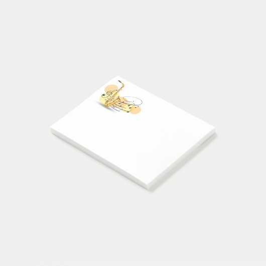 Post-it® Notes de musique (Incliné)