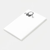 Post-it® Notes de musique (Incliné)