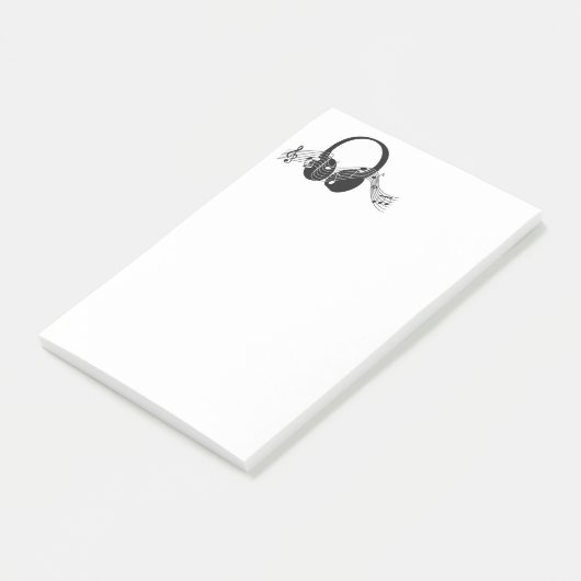 Post-it® Notes de musique (Incliné)