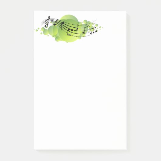 Post-it® Notes de musique (Devant)