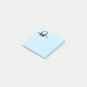 Post-it® Notes de musique (Incliné)