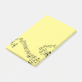 Post-it® Notes de musique (Incliné)