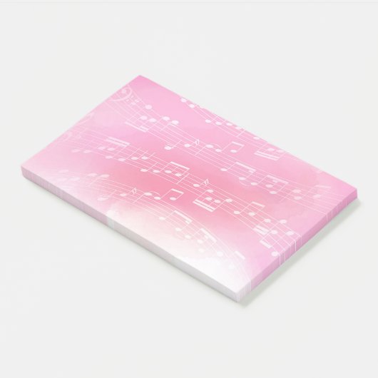 Post-it® Notes de musique (Incliné)