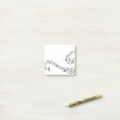 Post-it® Notes de musique (Sur un bureau)