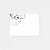 Post-it® Notes de musique fantaisie (Devant)