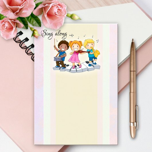 Post-it® Notes de musique joyeuses Post It