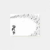 Post-it® Notes de musique Kokopelli (Devant)