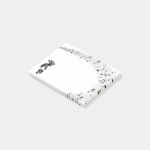 Post-it® Notes de musique Kokopelli  (Incliné)