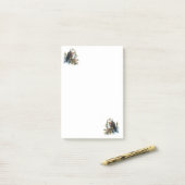 Post-it® Notes de nature d'aigle (Sur un bureau)