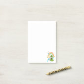 Post-it® Notes de nature sur le serpent arc-en-ciel (Sur un bureau)