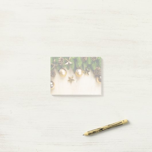 Post-it® Notes de Noël (Sur un bureau)