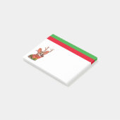 Post-It Notes de Noël Chien Corgi (Incliné)