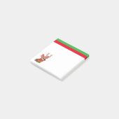Post-It Notes de Noël de chien Corgi (Incliné)