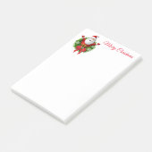 Post-it® Notes de Noël Père Noël (Incliné)
