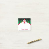 Post-it® Notes de Noël sur le Père Noël (Sur un bureau)