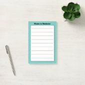 Post-it® Notes de nom commercial personnalisées (Bureau)