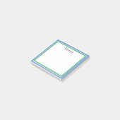 Post-it® Notes de nom PERSONNALISÉES (Incliné)