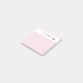 Post-it® Notes de nom PERSONNALISÉES (Incliné)