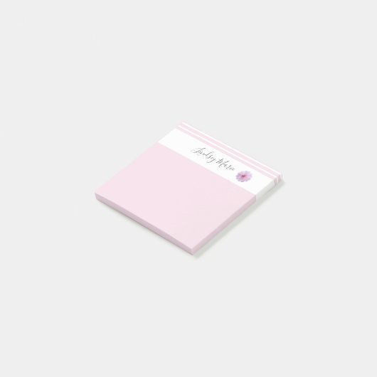 Post-it® Notes de nom PERSONNALISÉES (Incliné)