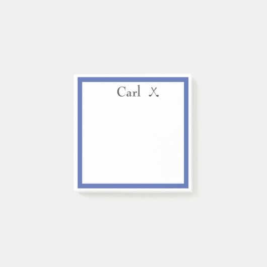 Post-it® Notes de nom PERSONNALISÉES (Devant)