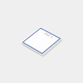 Post-it® Notes de nom PERSONNALISÉES (Incliné)