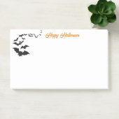 Post-it® Notes de notes sur les chauves-souris Halloween (Bureau)