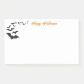 Post-it® Notes de notes sur les chauves-souris Halloween (Devant)