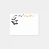 Post-it® Notes de notes sur les chauves-souris Halloween (Devant)
