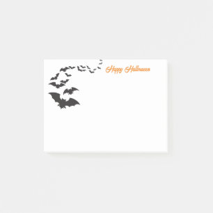 Post-it® Notes de notes sur les chauves-souris Halloween