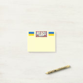 Post-it® Notes de paix (Sur un bureau)