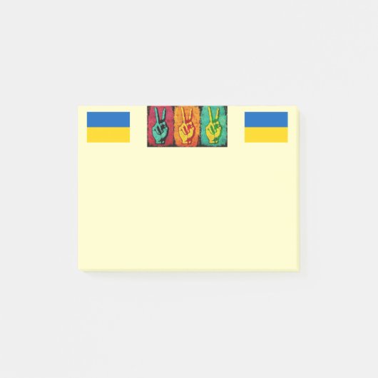 Post-it® Notes de paix (Devant)