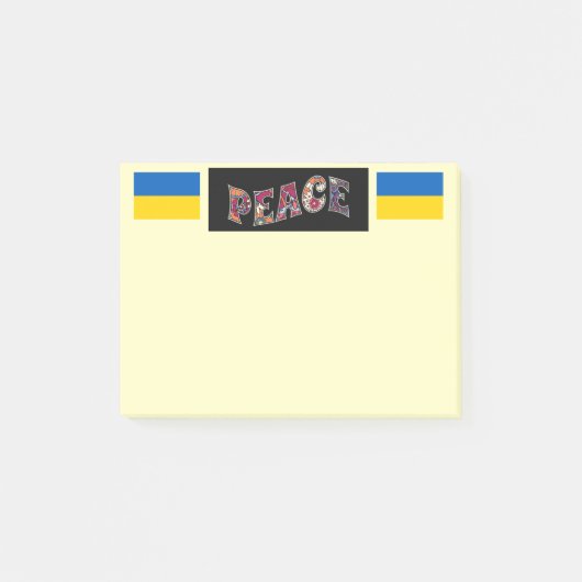 Post-it® Notes de paix (Devant)