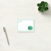 Post-It Notes de paon colorés (Bureau)