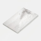 Post-it® Notes de Parties scintillant modernes personnalisa (Incliné)