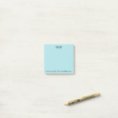 Post-it® Notes de pâte dentifrice (Sur un bureau)