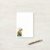 Post-it® Notes de perroquet amusantes (Sur un bureau)
